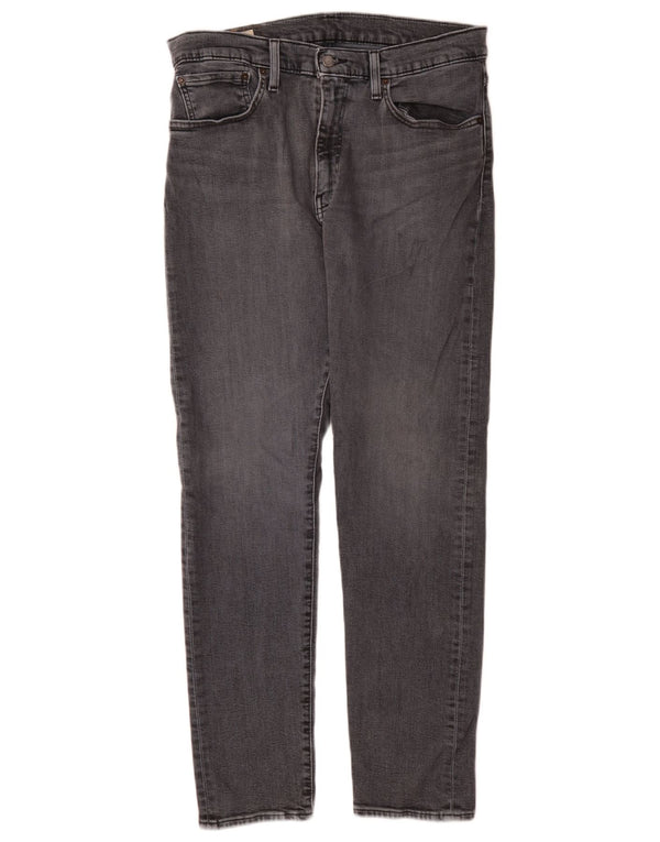 Jeans Levi's Uomo 512 Slim Fit affusolati W34 L32 Cotone Grigio