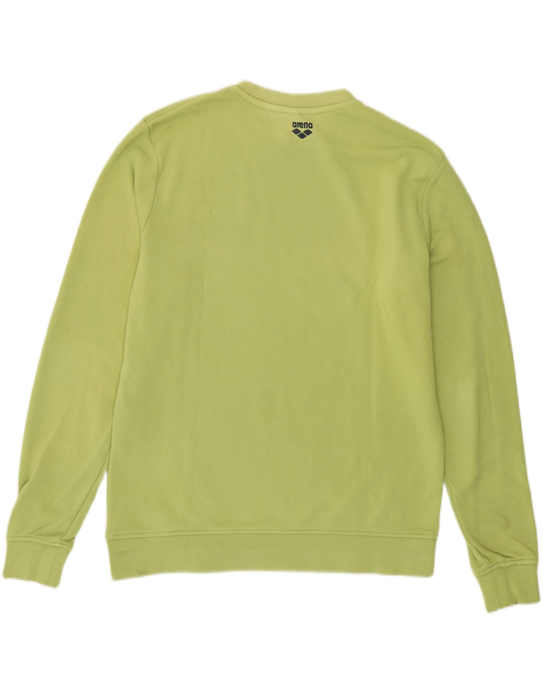 ARENA Felpa con grafica da uomo Maglione in cotone verde medio
