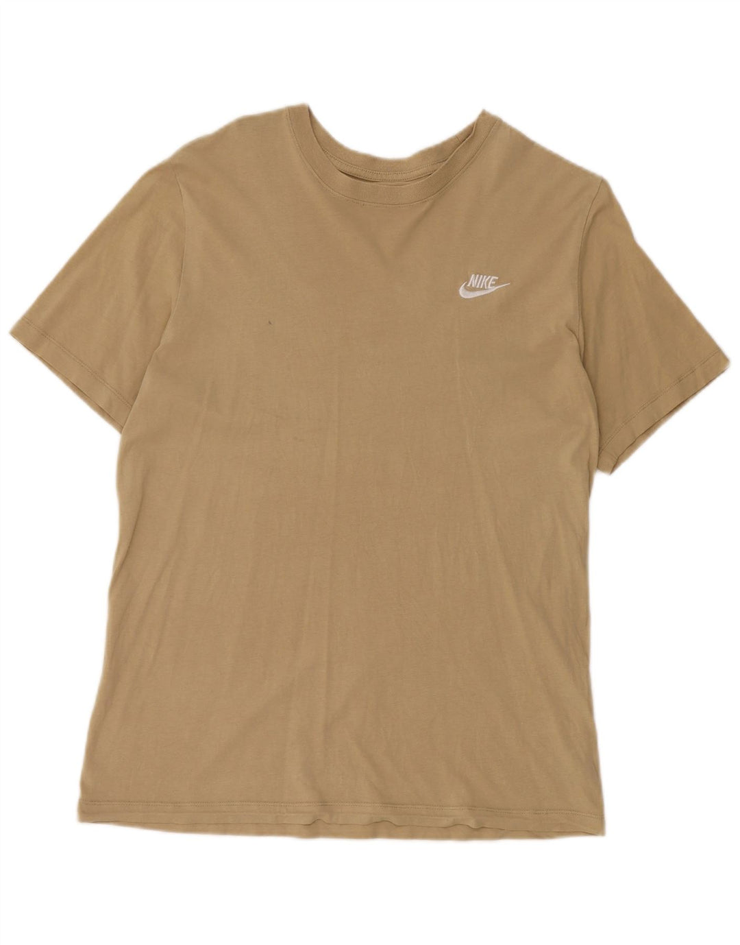 T-shirt da uomo Nike Top in cotone beige medio