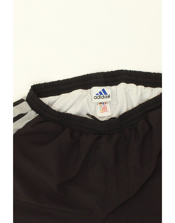 Pantaloncini sportivi da uomo ADIDAS grandi neri in poliestere