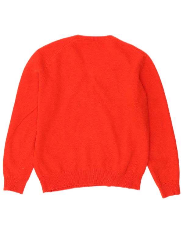 PRINGLE Maglione corto da donna oversize con scollo a V IT 40 piccolo rosso