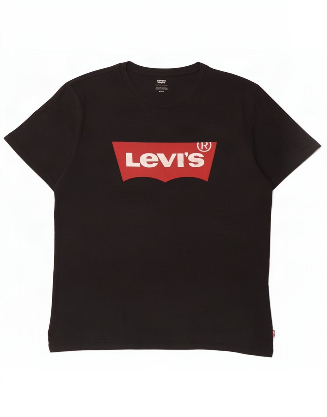 T-shirt grafica da uomo Levi's Top in cotone nero medio