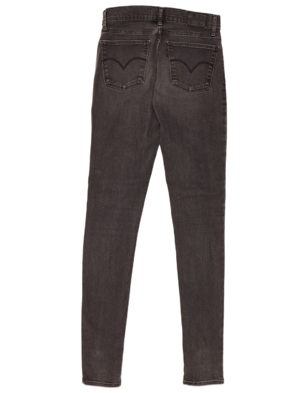 Jeans Levi's 710 Super Skinny da donna W26 L32 cotone grigio