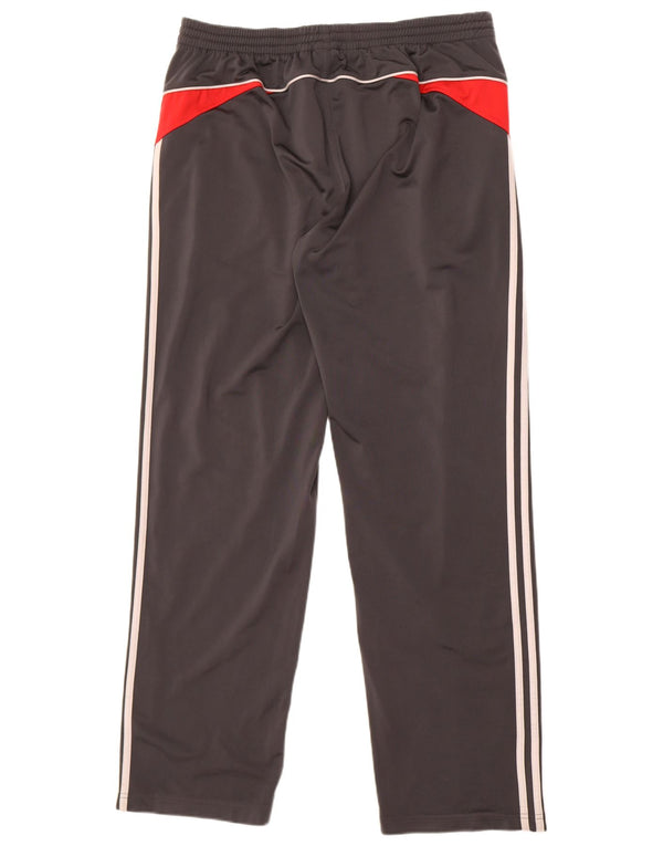 Pantaloni da tuta da uomo Adidas UK 46/48 XL Poliestere color block grigio