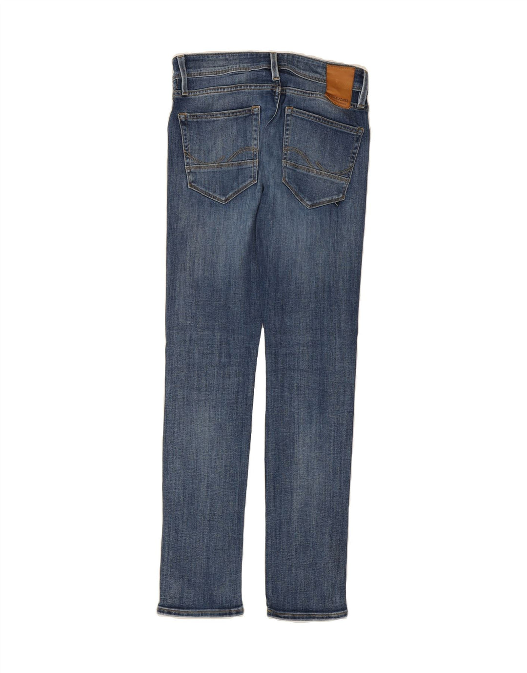 JACK & JONES Mens GLENN Slim Jeans W28 L32 Blue Cotton Vintage Jack & Jones and Second-Hand Jack & Jones from Messina Hembry 