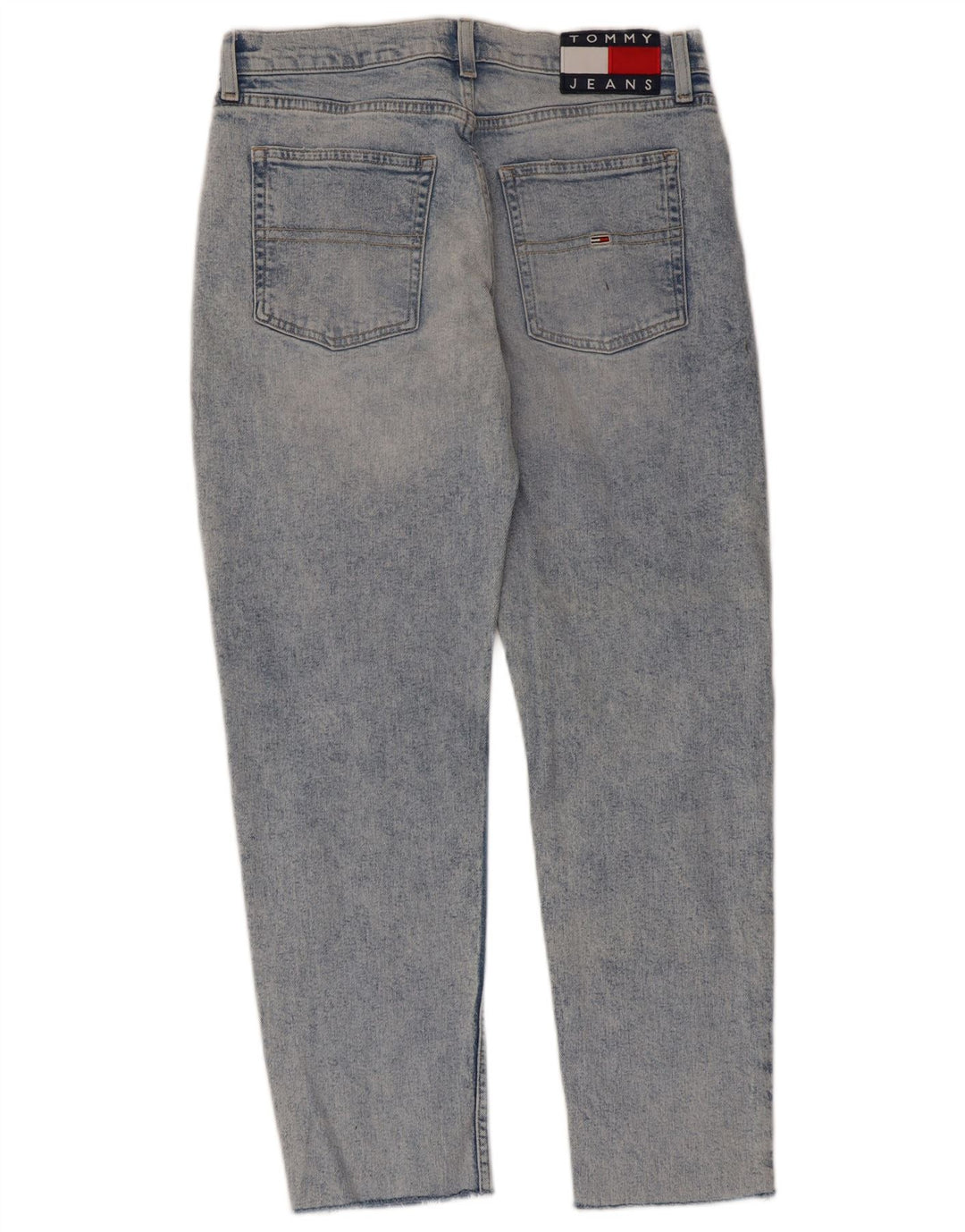 TOMMY HILFIGER Jeans dritti da donna W28 L26 cotone blu