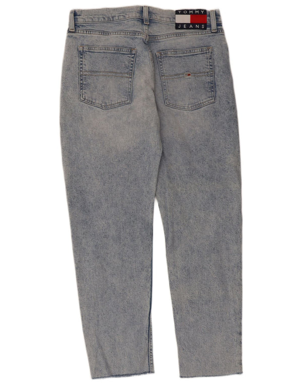 TOMMY HILFIGER Jeans dritti da donna W28 L26 cotone blu