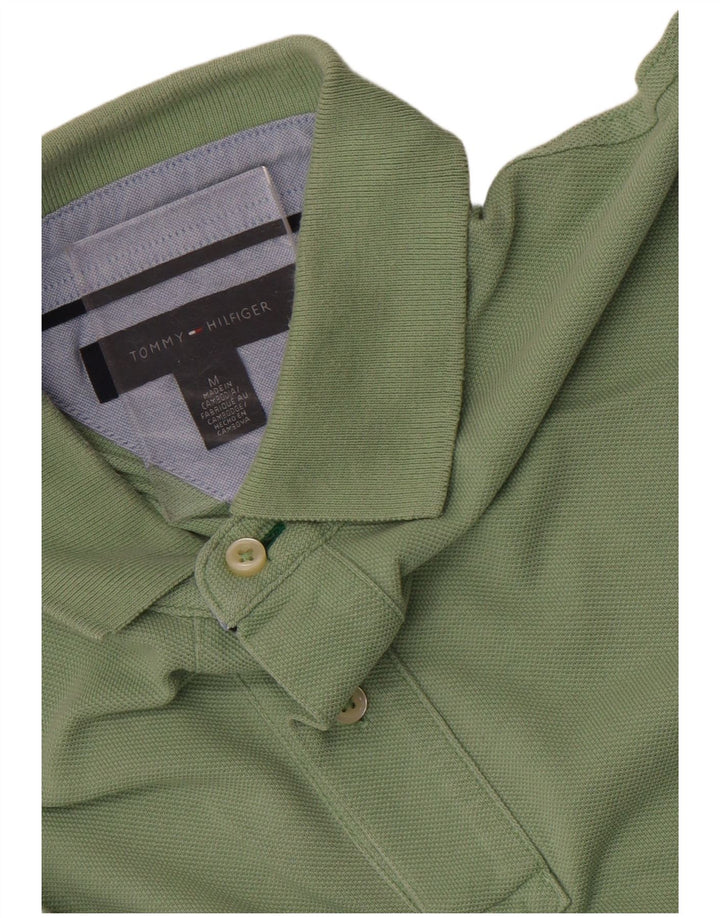 Polo da uomo Tommy Hilfiger verde medio