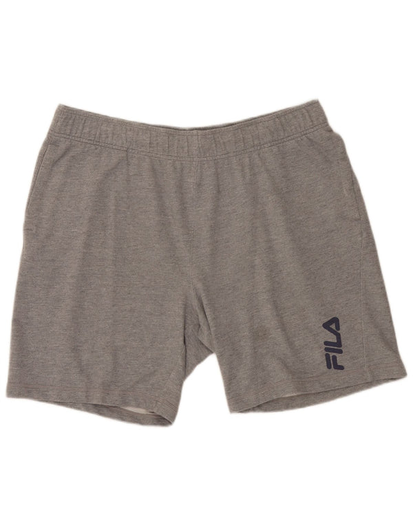 Pantaloncini sportivi Fila da uomo XL grigio screziato