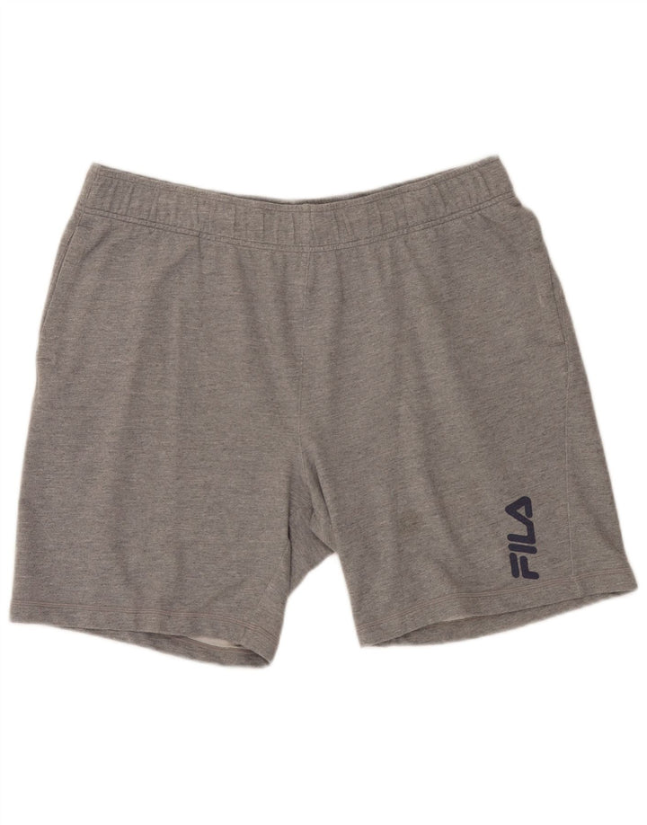 Pantaloncini sportivi Fila da uomo XL grigio screziato