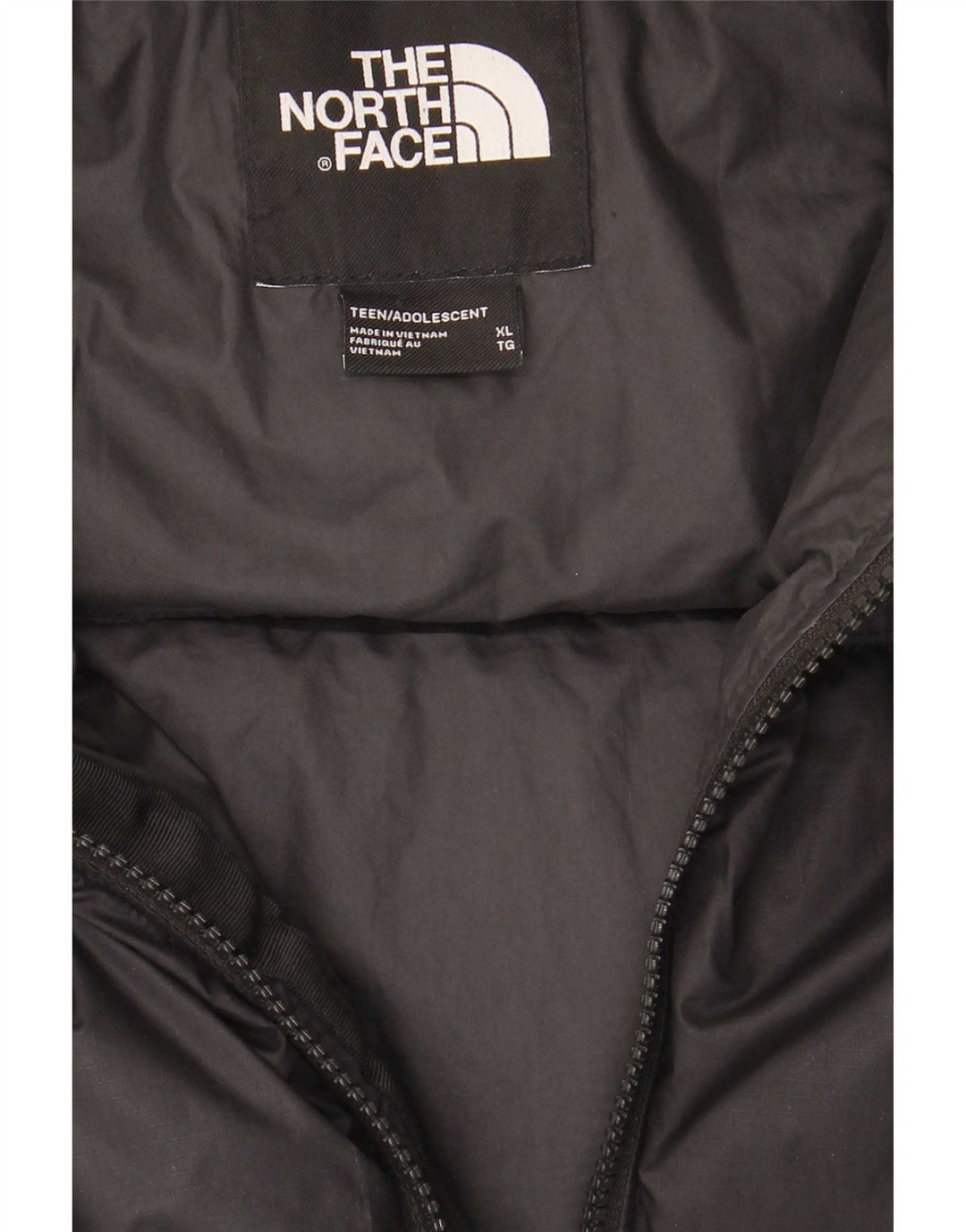 Giacca imbottita The North Face da ragazzo 14-15 anni XL in nylon nero