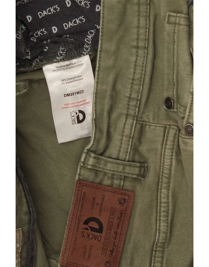 Jeans slim da uomo Dack IT 50 Large W34 L30 cotone kaki