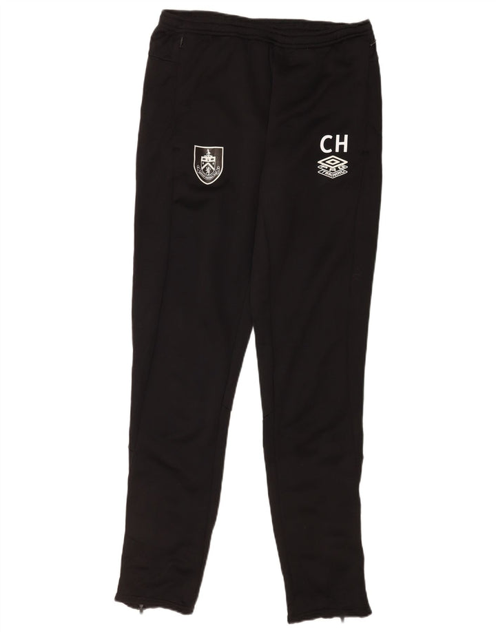 Umbro Uomo Burnley F.C. Pantaloni da tuta con grafica Poliestere nero medio