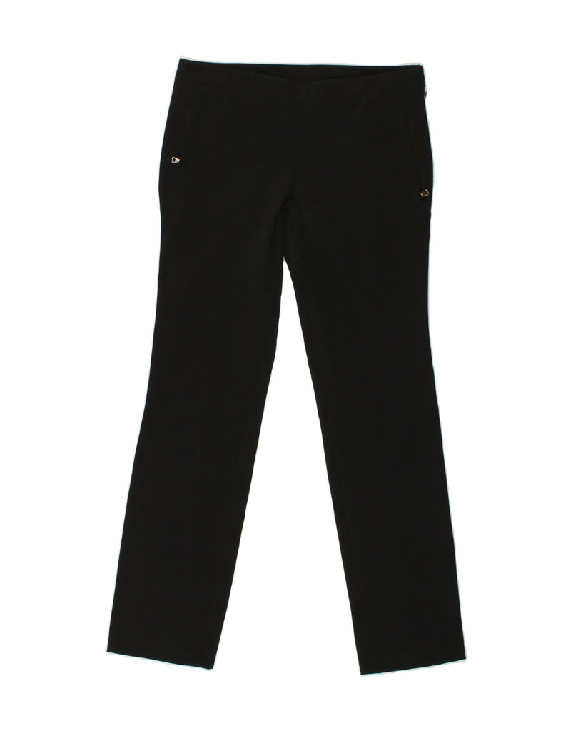 PRADA Womens Straight Casual Trousers IT 42 Medium W30 L30 Black Sports Vintage Prada and Second-Hand Prada from Messina Hembry 