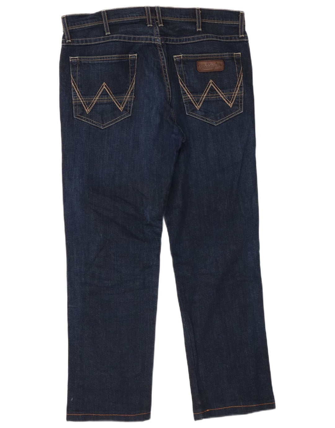 Jeans dritti da uomo Roxboro WRANGLER W32 L34 cotone blu