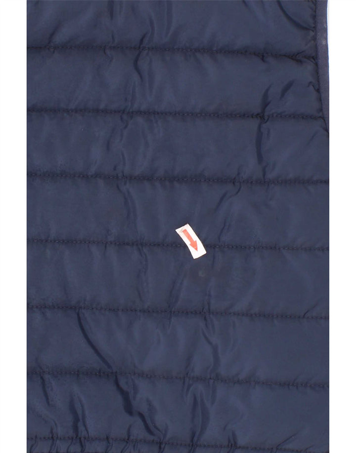 Gilet imbottito per ragazzi Ellesse 2-3 anni in poliestere blu navy