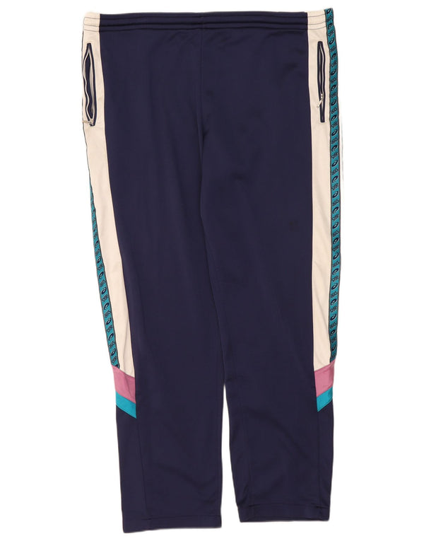 Pantaloni da tuta grafica da uomo Asics IT 52 XL Blu navy Colourblock