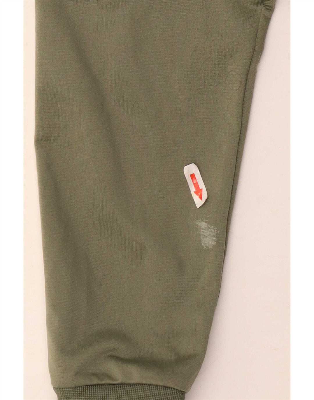 Giacca da ginnastica da uomo Adidas piccola in poliestere kaki