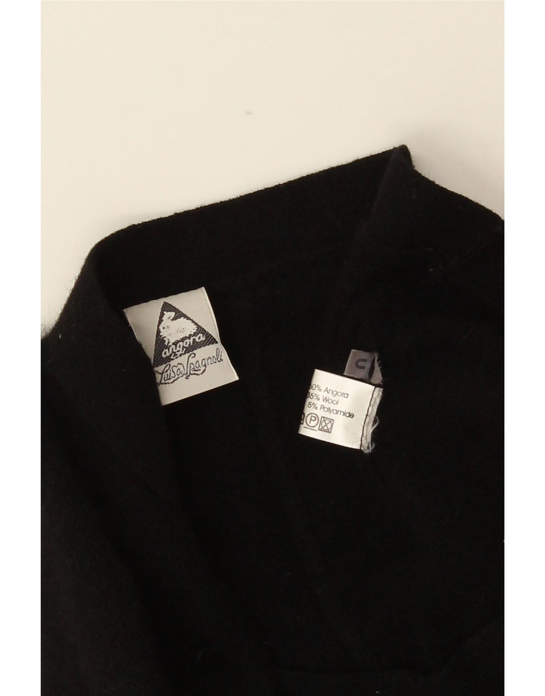 Gonna a tromba da donna Luisa Spagnoli W28 Angora media nera