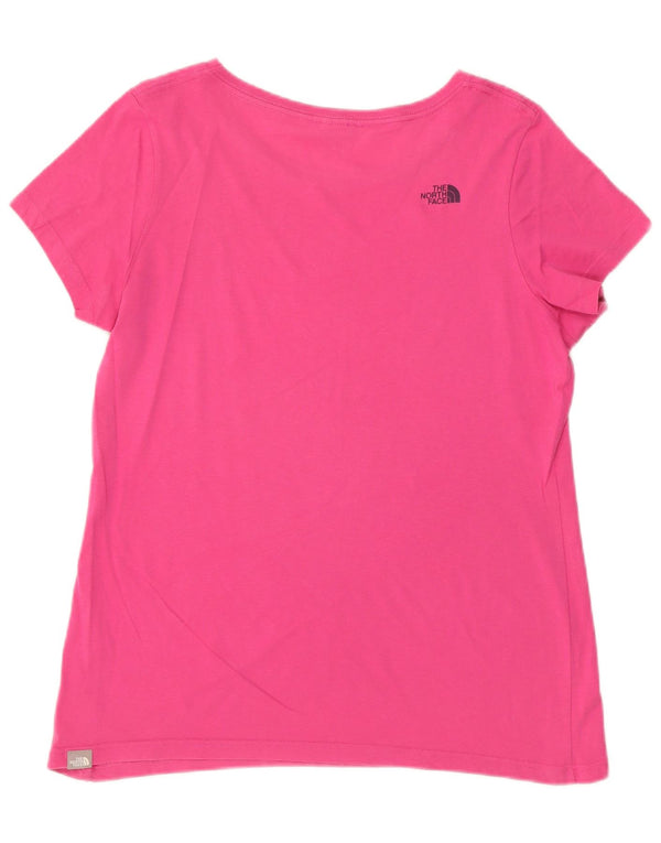 T-shirt grafica da donna The North Face Top UK 18 XL Rosa