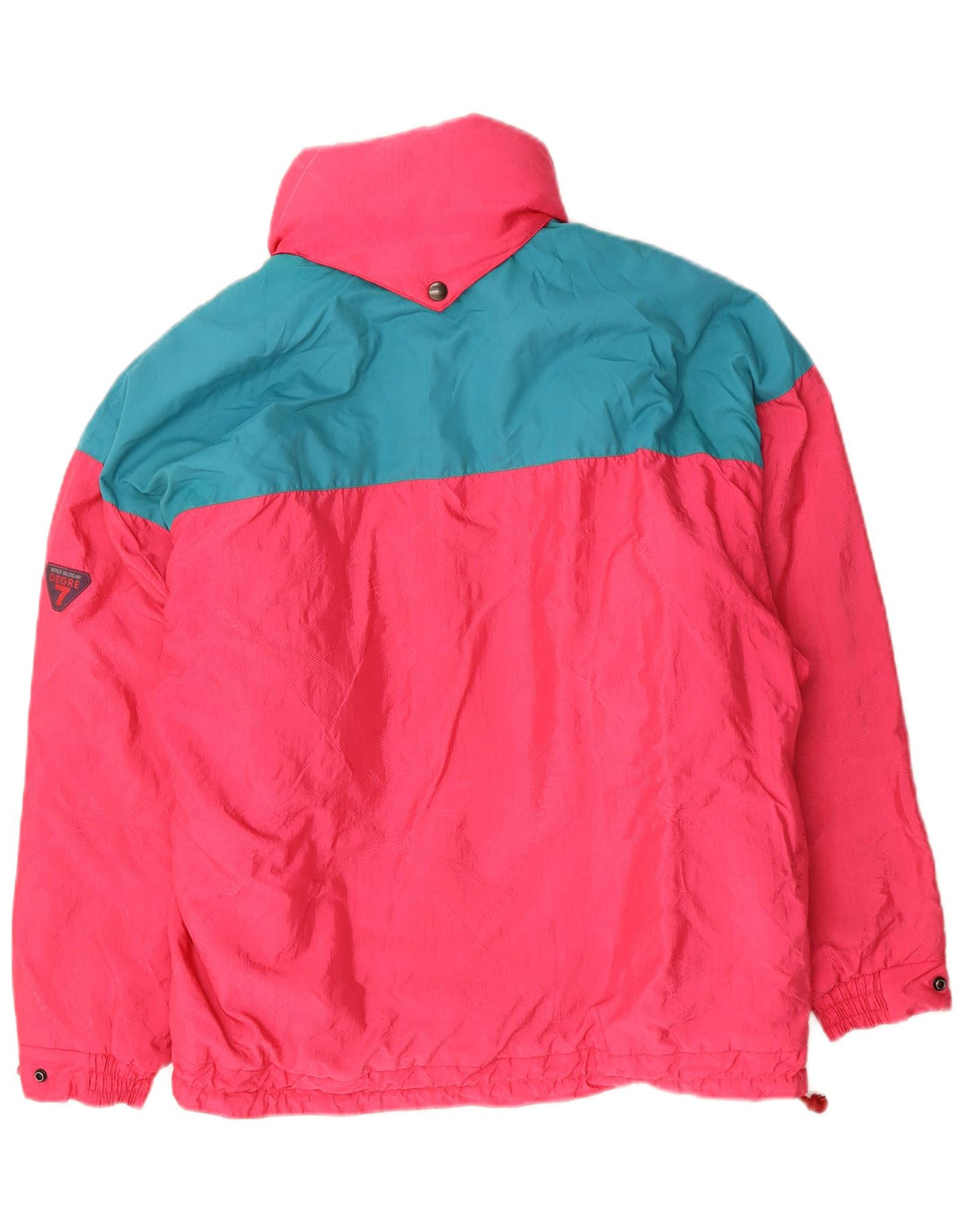 Giacca da sci oversize da donna Degre 7 IT 44 Poliammide color block rosa medio