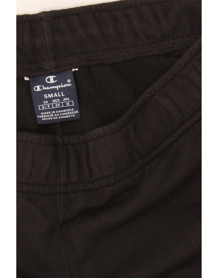 CHAMPION Mens Bermuda Sport Shorts Small  Black Vintage Champion and Second-Hand Champion from Messina Hembry 
