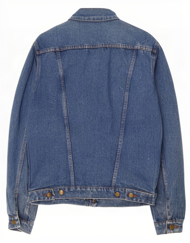Giacca di jeans da uomo POP 84 UK 40 grande cotone blu