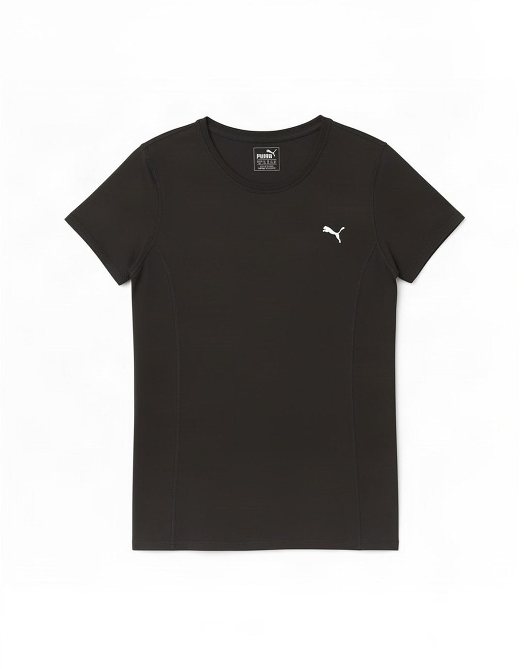 T-shirt da donna Puma Top UK 10 piccola nera in poliestere