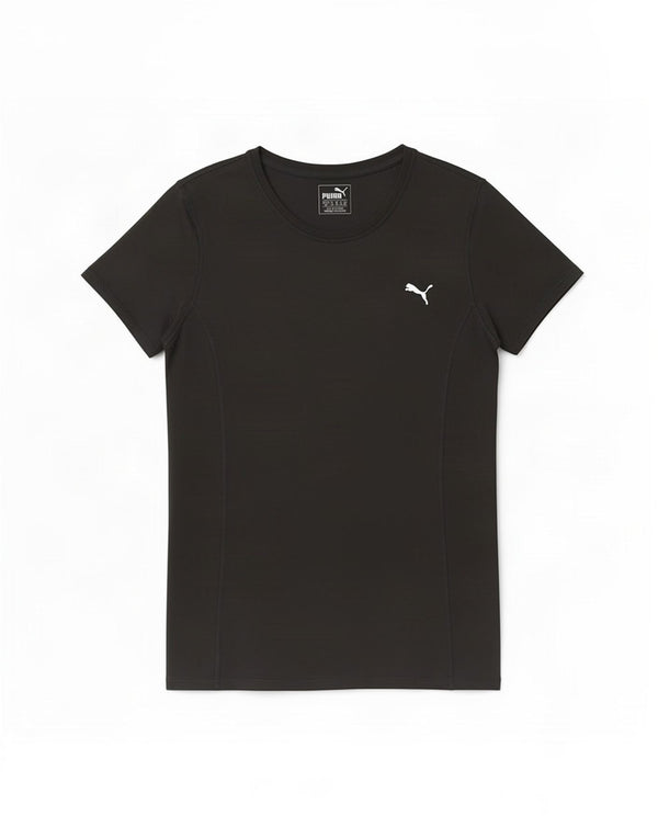 T-shirt da donna Puma Top UK 10 piccola nera in poliestere