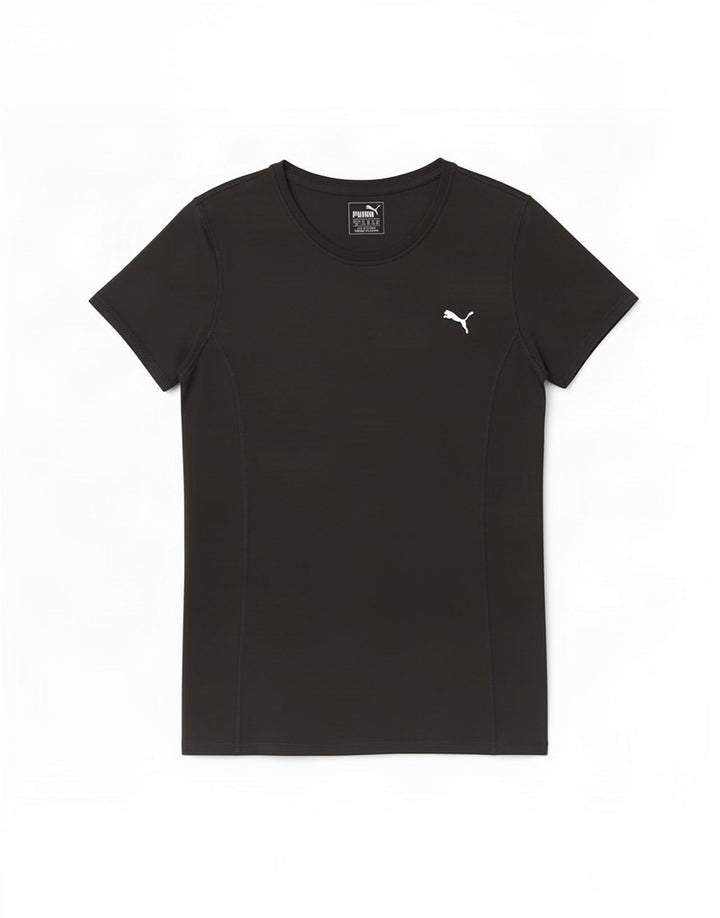 T-shirt da donna Puma Top UK 10 piccola nera in poliestere