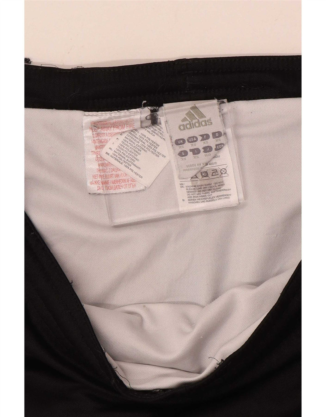 Pantaloncini sportivi Adidas Climalite da uomo XS poliestere nero