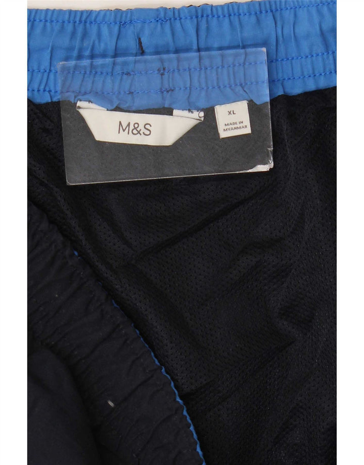 Pantaloncini da bagno da uomo Marks & Spencer XL blu navy in poliestere