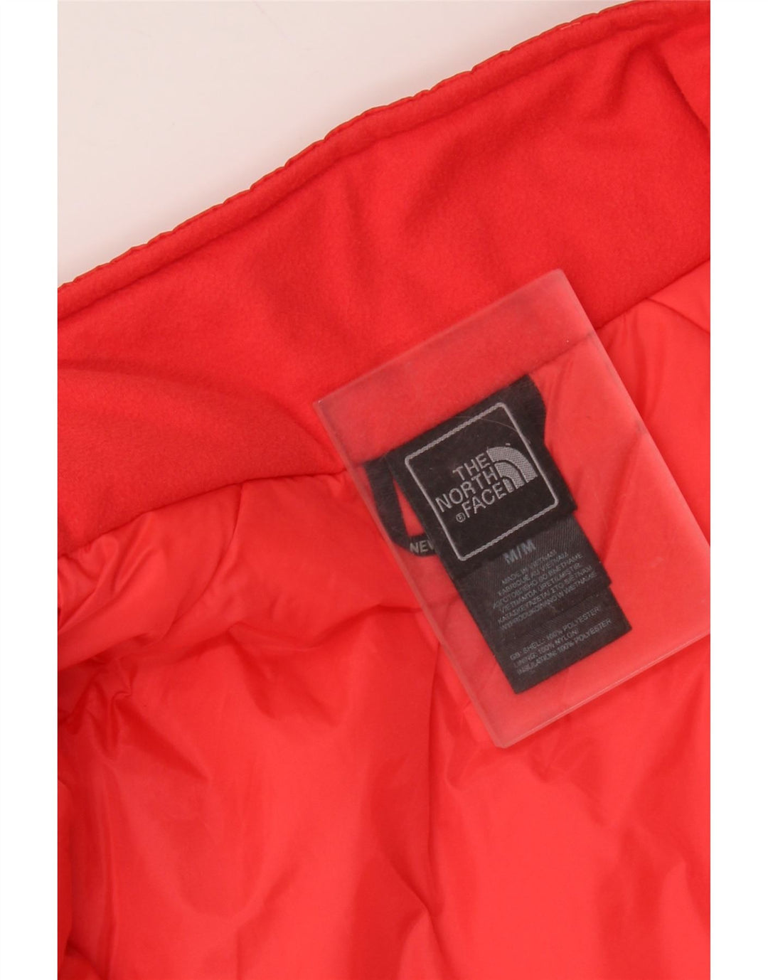 THE NORTH FACE Giacca a vento da donna UK 14 Poliestere rosso medio