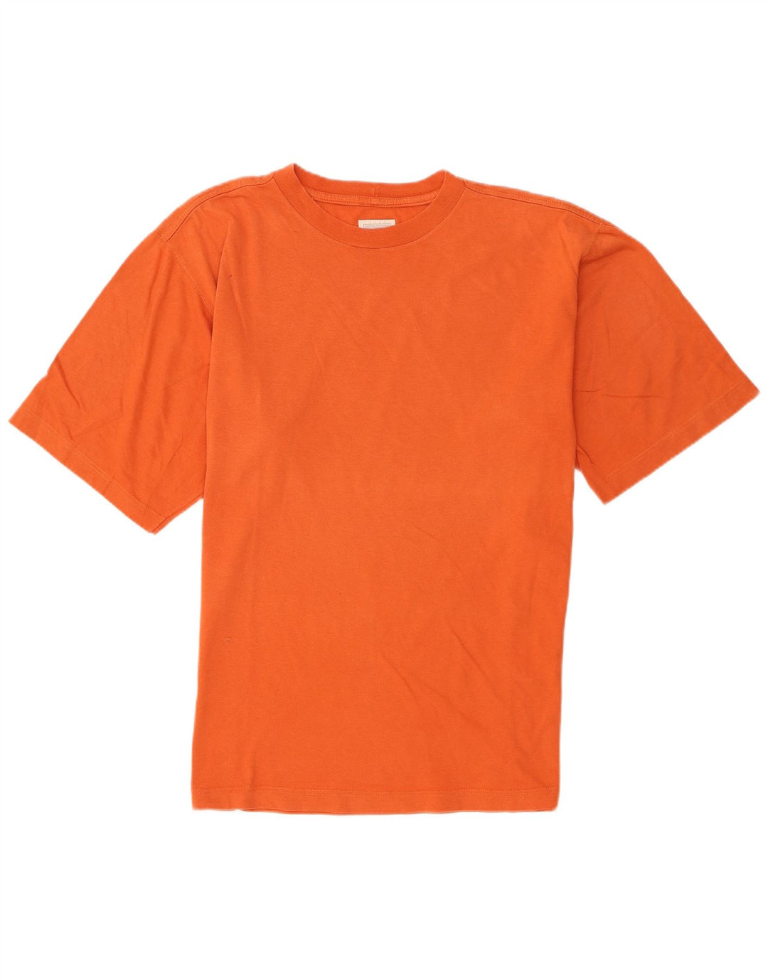 T-shirt da uomo Think Pink Top grande in cotone arancione