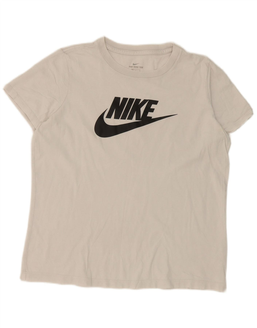 T-shirt grafica da uomo Nike Top grande in cotone bianco