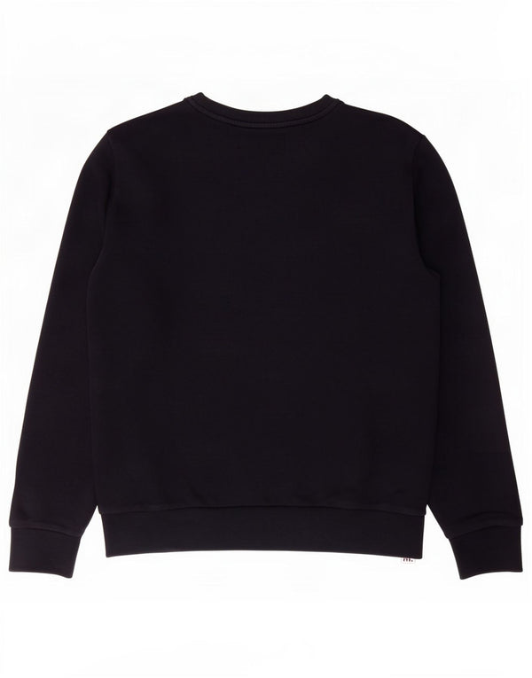 Calvin Klein Jeans Felpa grafica da donna Maglione UK 14 Medio Blu navy