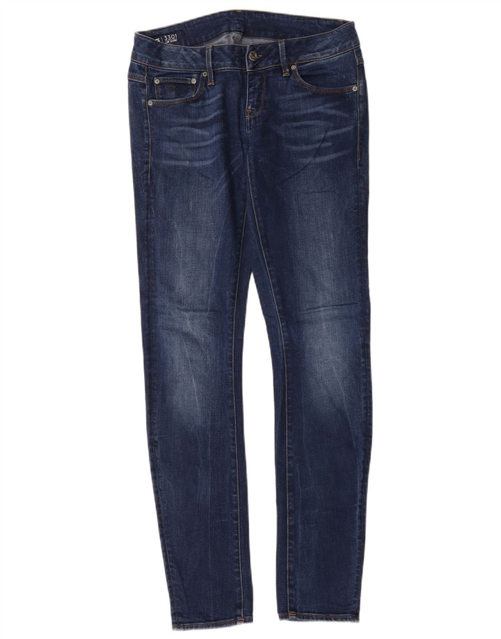 Jeans skinny bassi G-Star da donna 3301 W26 L32 Blu