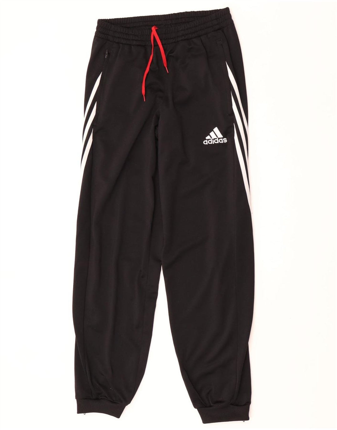 Pantaloni da tuta da uomo Adidas Joggers piccoli in poliestere nero