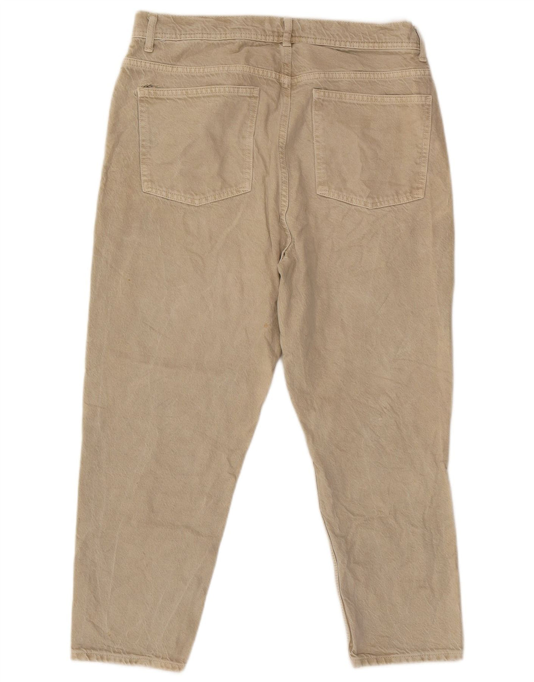 Jeans affusolati da uomo Zara EU 42 Large W32 L23 Beige