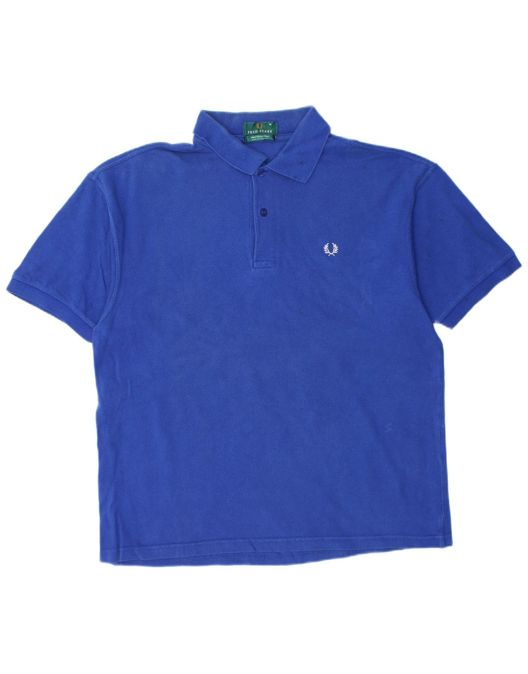 Polo da uomo FRED PERRY in cotone blu medio