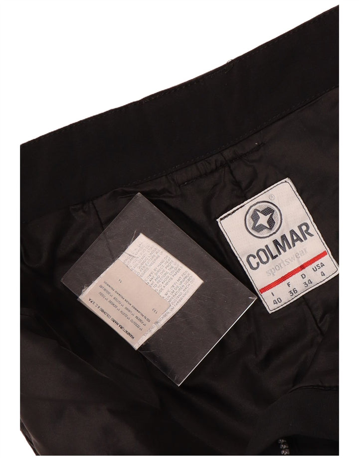 Pantaloni cargo windbreaker da donna Colmar IT 40 Small W24 L29 Nylon nero