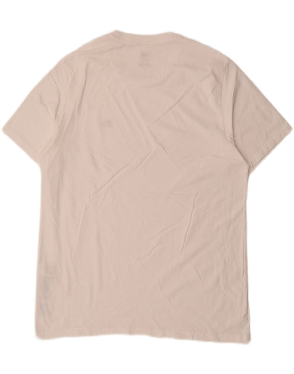 T-shirt standard da uomo Levi's Top grande in cotone bianco
