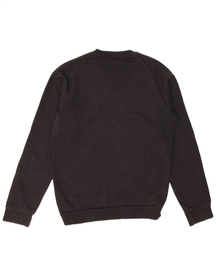 Felpa ADIDAS da uomo maglione piccolo cotone nero