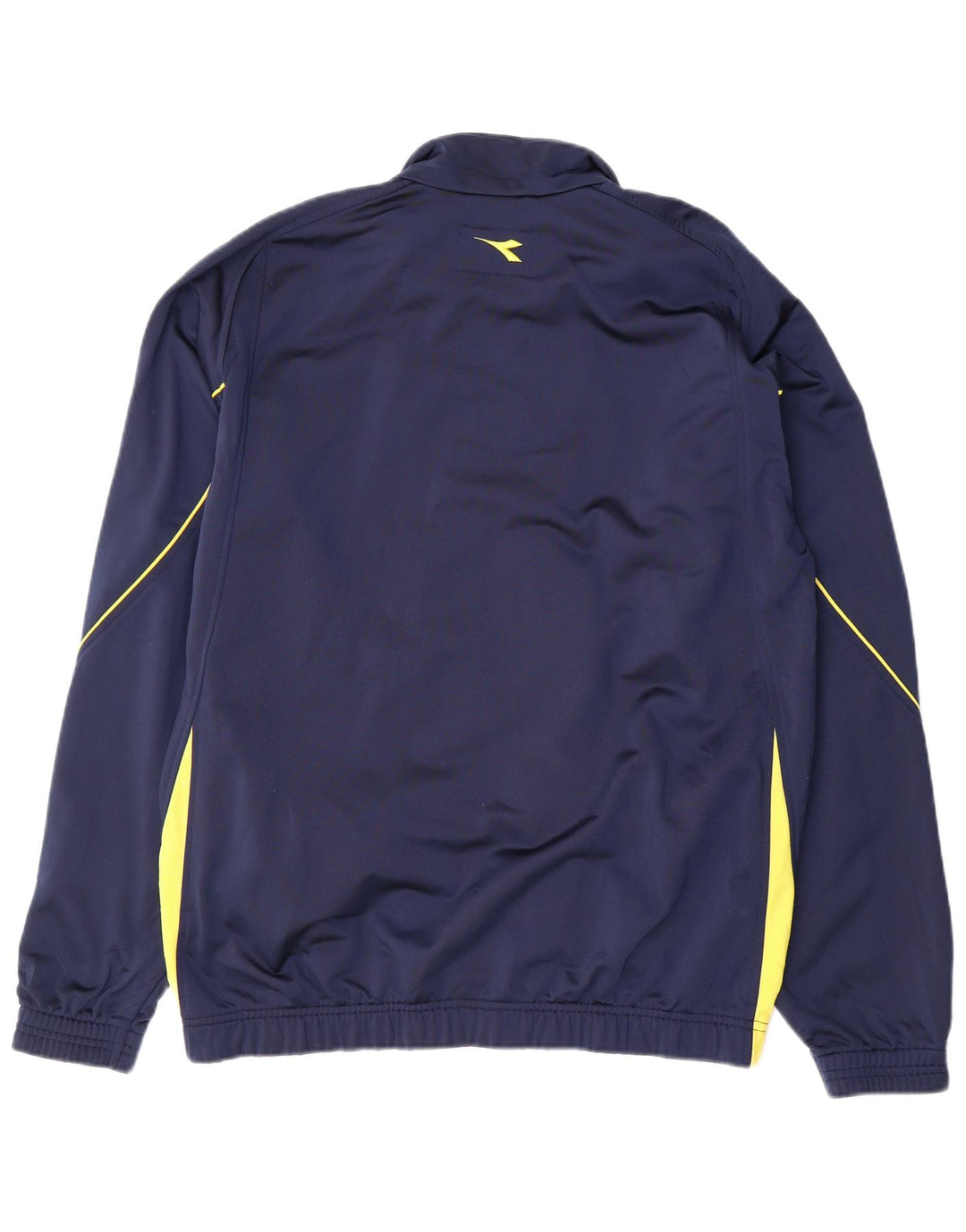 Giacca da ginnastica grafica da uomo Diadora Large color block blu navy