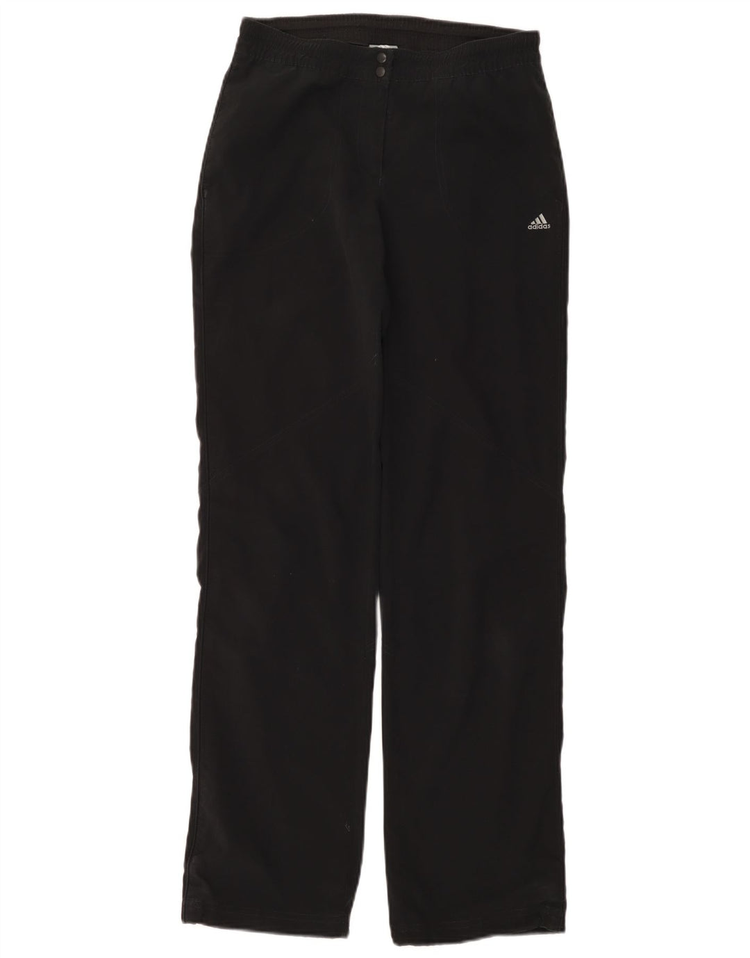 Pantaloni da tuta Adidas Climalite da donna UK 8 Small Poliestere nero