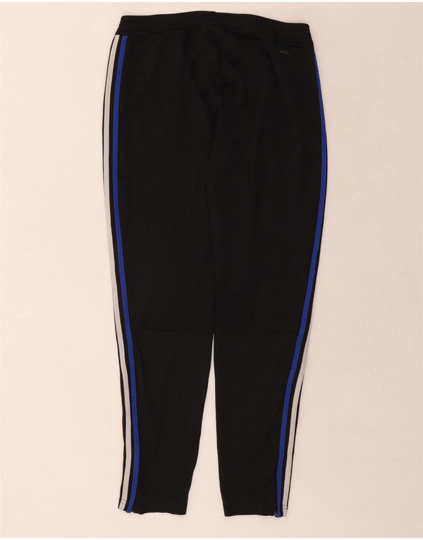 Pantaloni da tuta da donna Adidas UK 16/18 Large Nero Poliestere