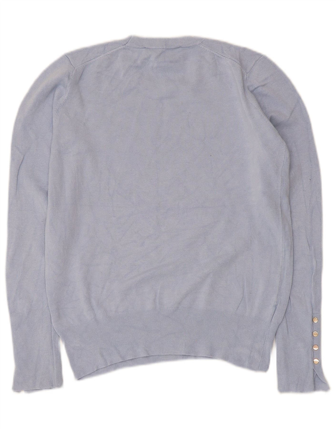 Maglione maglione girocollo da donna Zara UK 12 Blu medio