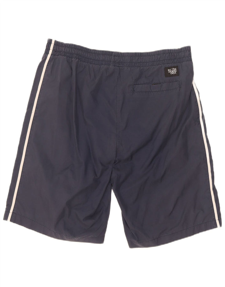 Pantaloncini sportivi da uomo The North Face grandi in nylon blu navy