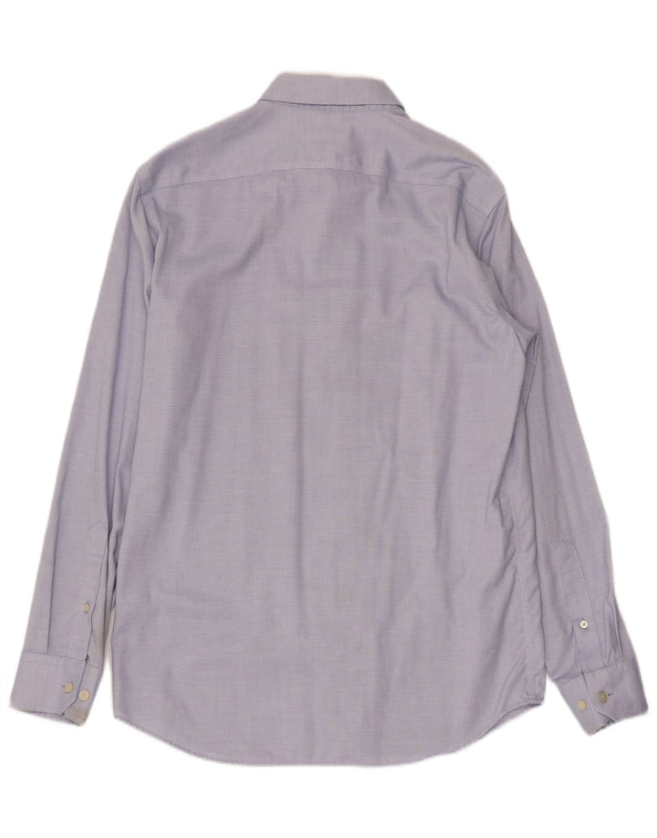 BANANA REPUBLIC Mens Standard Fit Shirt Small Blue Cotton
