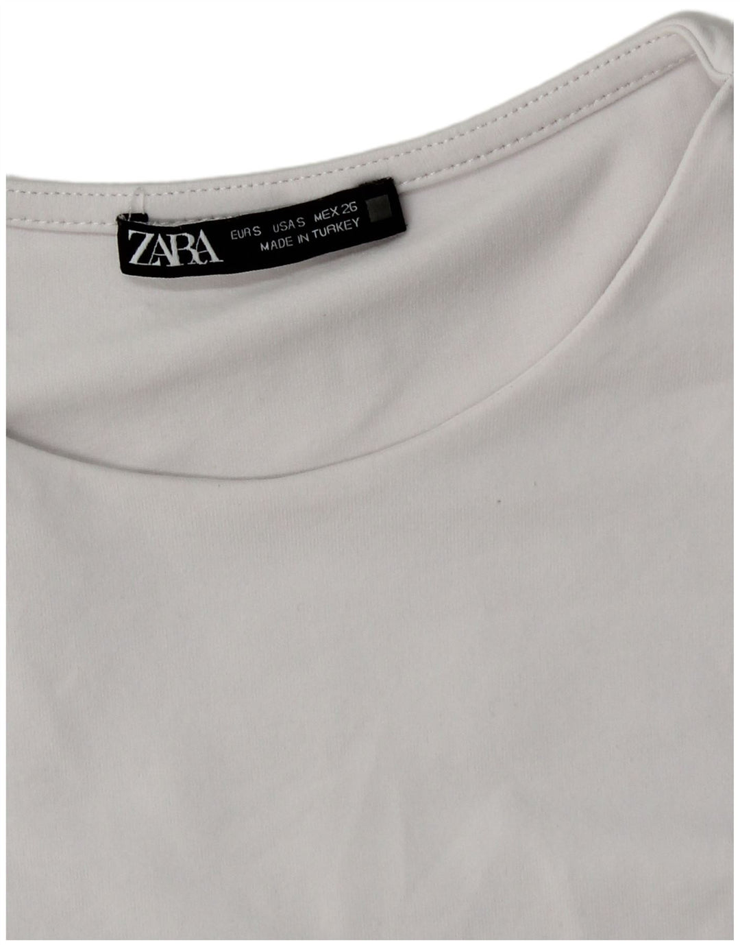 Body Zara da donna UK 8 piccolo bianco